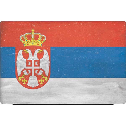 Serbia Flag Distressed Dell Vostro Skin